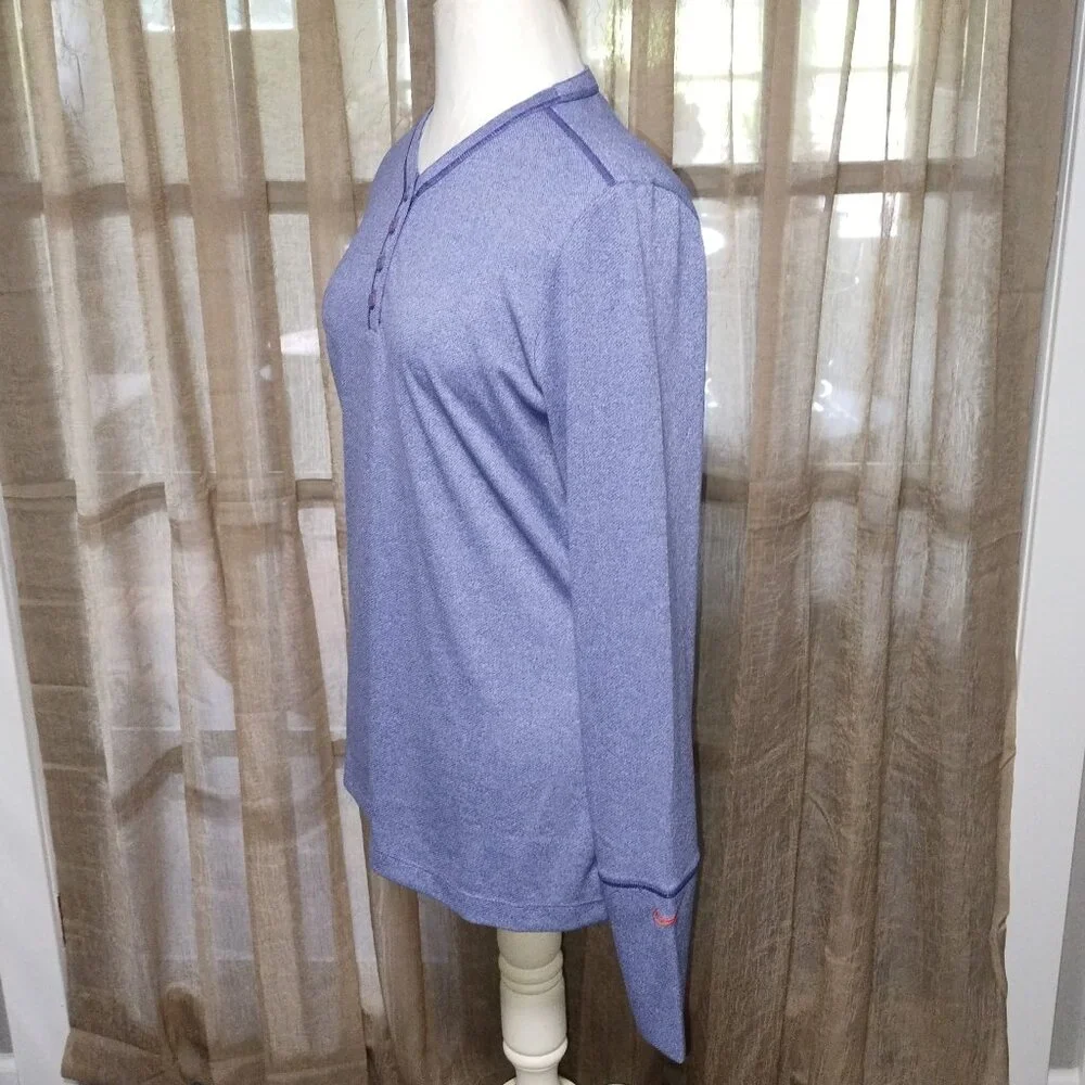 Women's Nike Golf Sport DRI-FIT Long Sleeve Purple Top Size L. NWOT._4